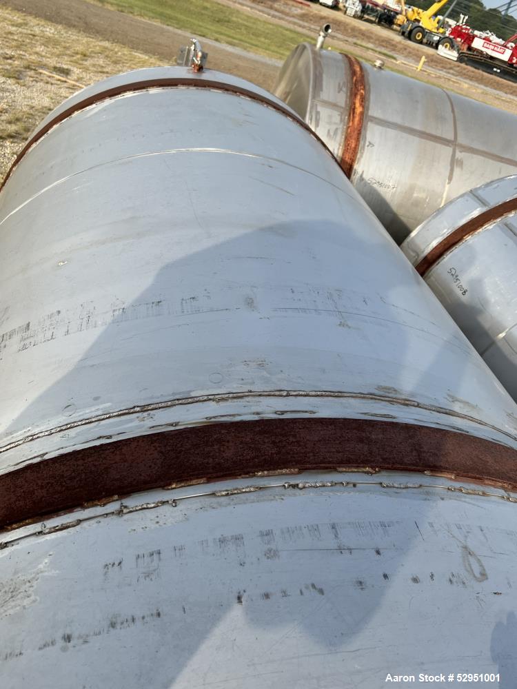 5,800 Gallon Horizontal Stainless Steel Tank