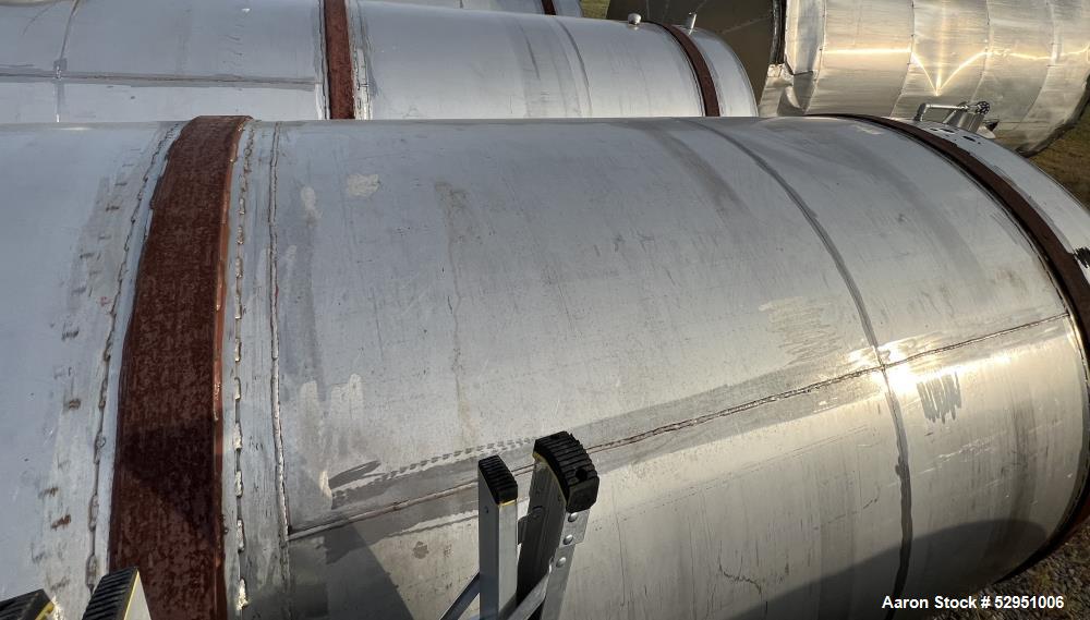 Horizontal 5,800 Gallon Stainless Steel Storage Tank