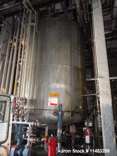 Used- 10,000 Gallon Stainless Steel Jacketed Tank
