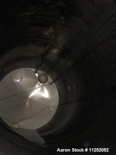 Used- Trumbo Welding Fabricating 13,900 Gallon 304 Stainless Steel Mix Tank.
