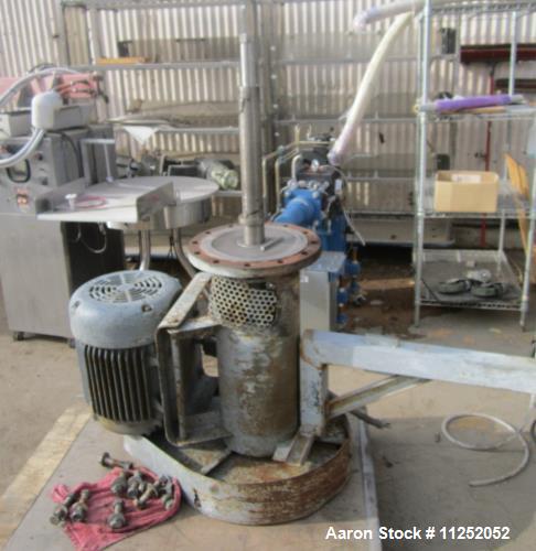 Used- Trumbo Welding Fabricating 13,900 Gallon 304 Stainless Steel Mix Tank.