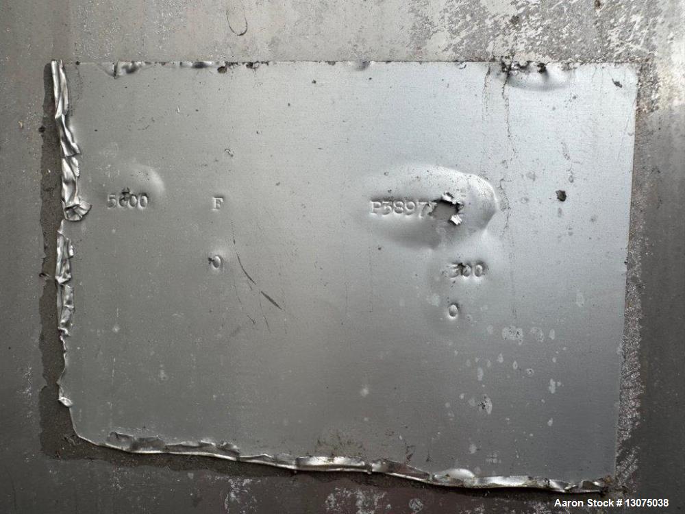 Stainless Steel Tank 5,800 Gallons with Agitation