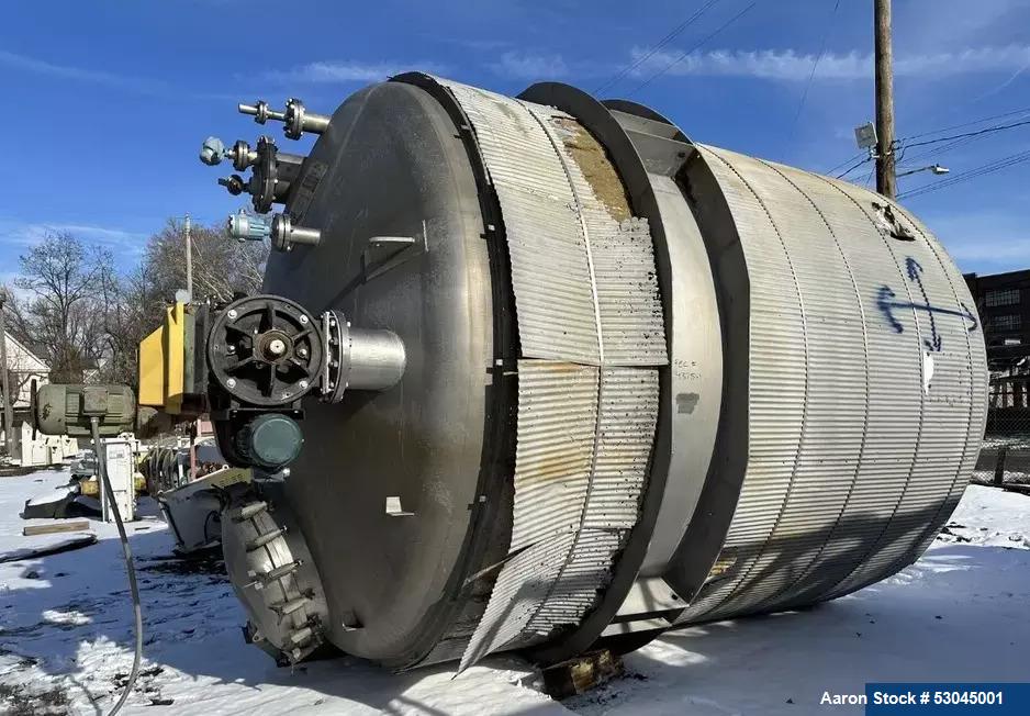 10,000 Gallon Stainless Steel Tank