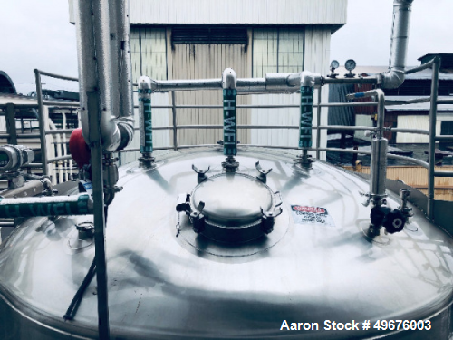 Used 15,983 Gallon WFI Storage Tank