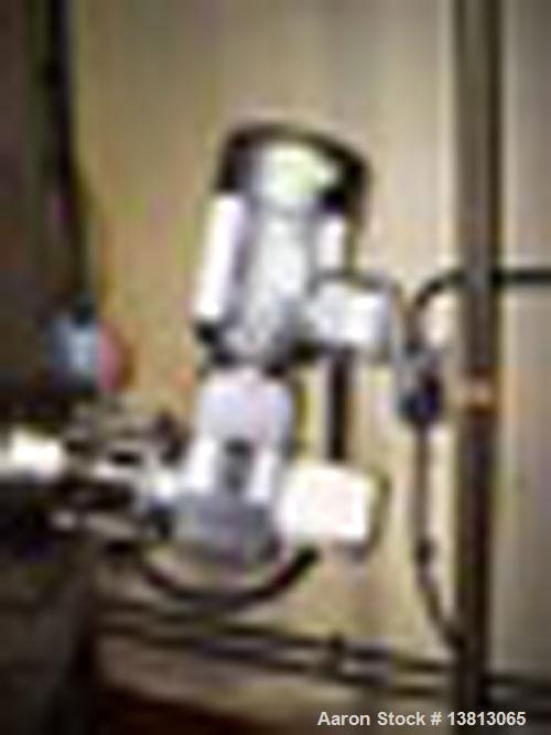 Used Walker 7,000 Gallon, Type 316L Stainless Steel Vertical Mixing Tank, Model CB. Built in 2007. 11'3" diameter x 10' straight side, 16' overall height. 3 hp side agitator. Has sight glass and bott...