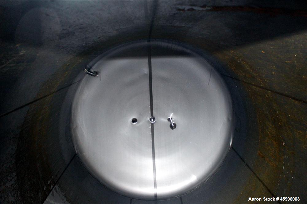 Used Walker Stainless Tank, Model SS, 6,000 Gallon, 304 Stainless Steel