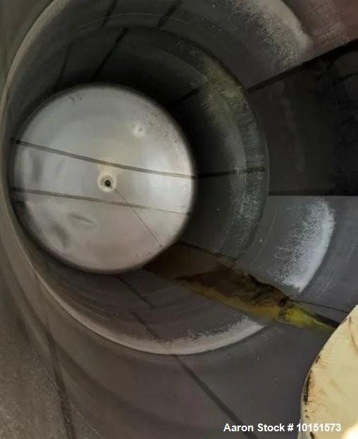 Used Walker 10,000-Gallon Jacketed Stainless Steel Mix Tank | 304 SS | 150 PSI @ 300°F | Side-Bottom Mixer & Manway | Skirt Mount | Built 2005