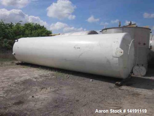 Used-Walker 9,700 Gallon 304 SS Polished (Sanitary) Tank