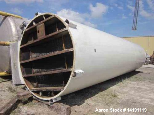 Used Walker 9,700 Gallon 304 SS Polished (Sanitary) Tank