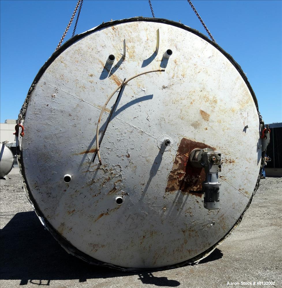 Used- Walker Stainless Equipment Jacketed Tank, 10,000 Gallon