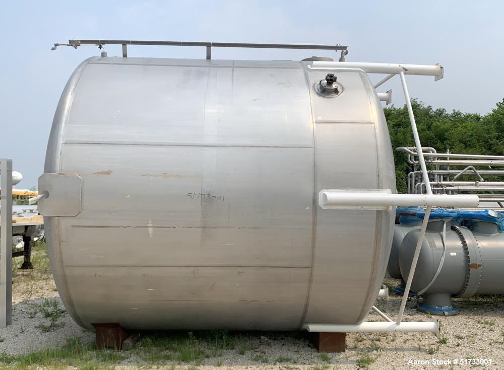 Walker Stainless Equipment, Tank, 8,400 Gallon, Stainless steel,