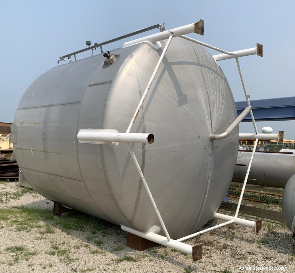 Walker Stainless Equipment, Tank, 8,400 Gallon, Stainless steel,