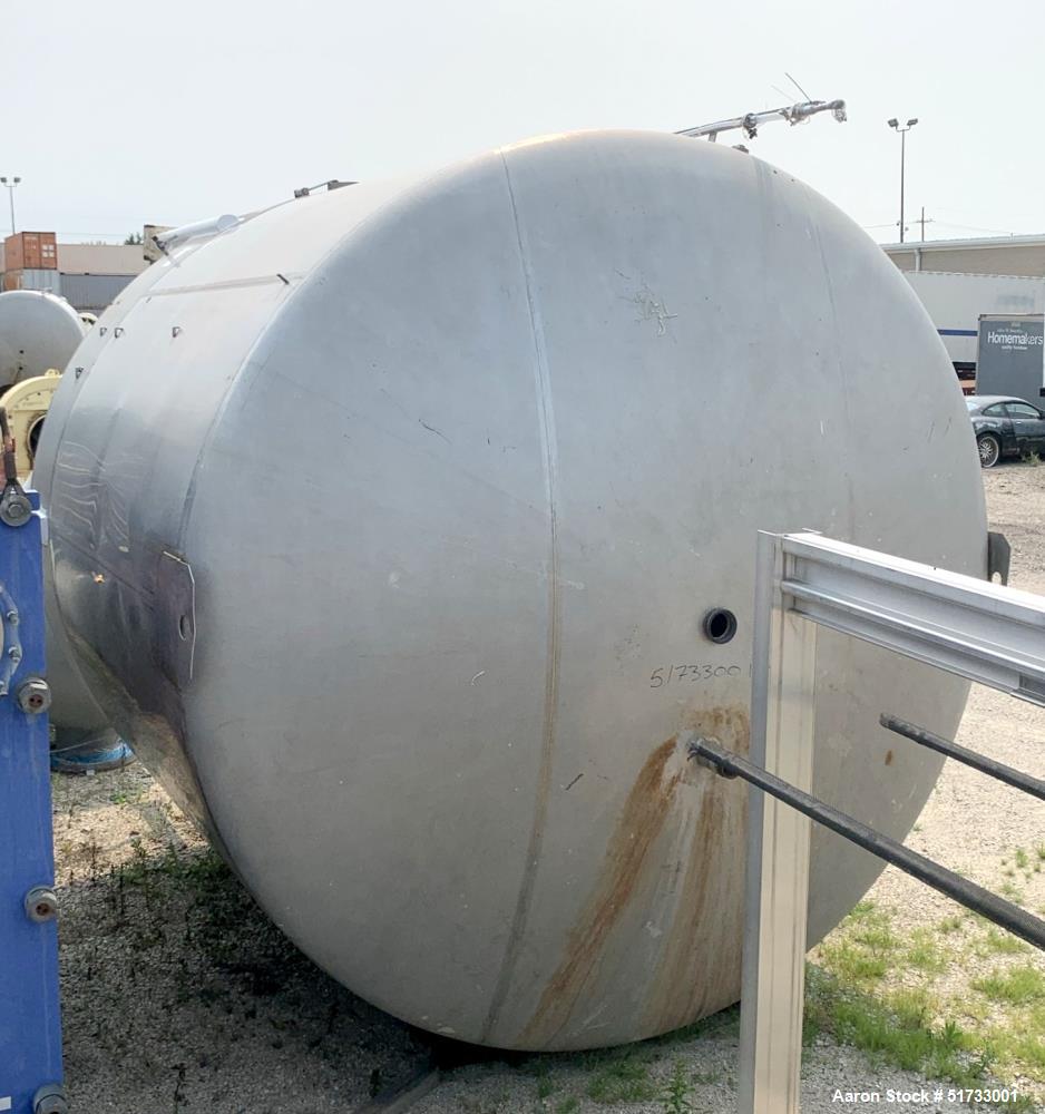 Walker Stainless Equipment, Tank, 8,400 Gallon, Stainless steel,