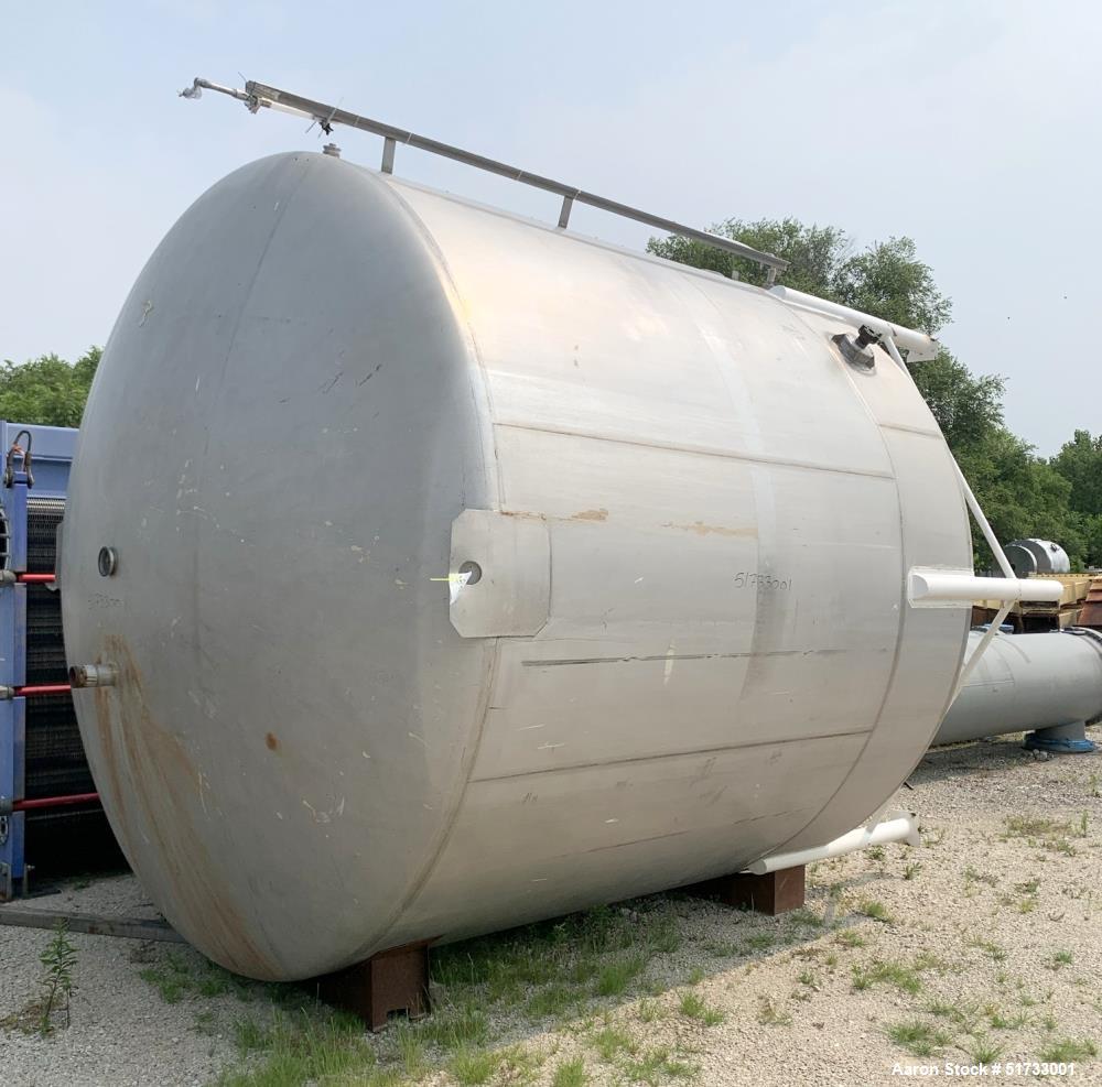 Walker Stainless Equipment, Tank, 8,400 Gallon, Stainless steel,