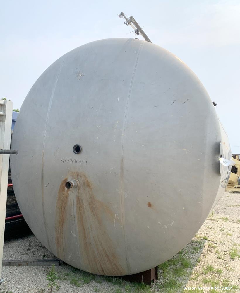 Walker Stainless Equipment, Tank, 8,400 Gallon, Stainless steel,
