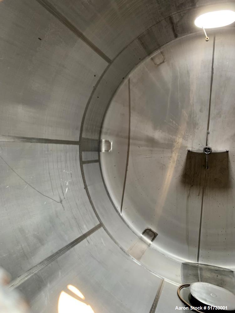 Walker Stainless Equipment, Tank, 8,400 Gallon, Stainless steel,