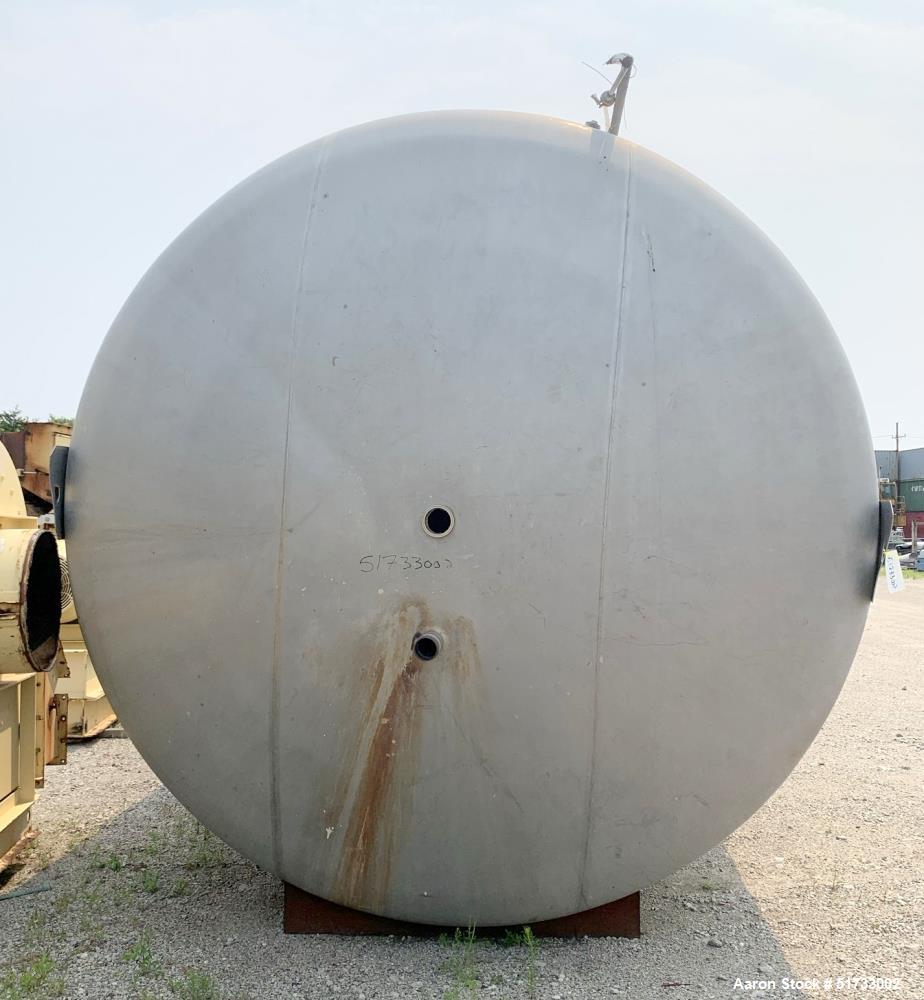 Used Walker Stainless Equipment, Tank, 8,400 Gallon, Stainless steel,