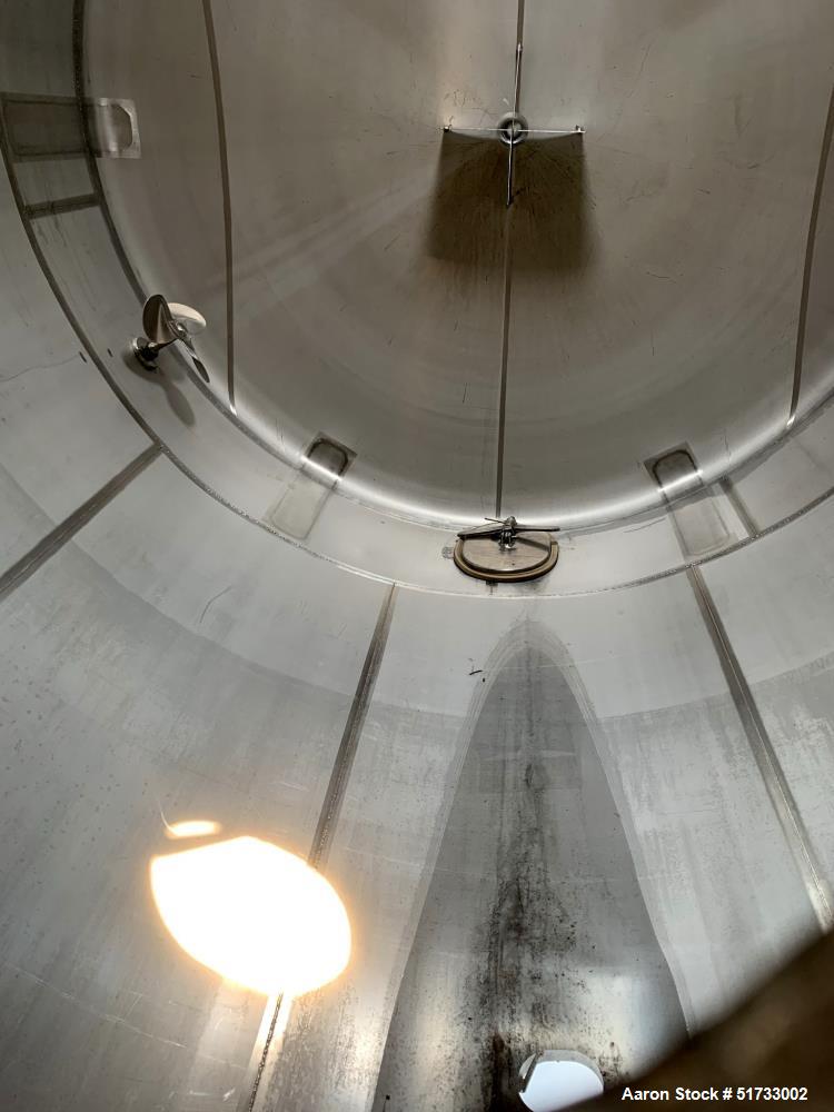 Used Walker Stainless Equipment, Tank, 8,400 Gallon, Stainless steel,