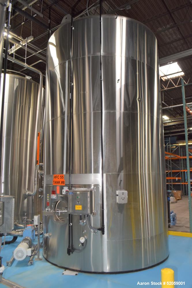 Walker 7,000 Gallon Stainless Steel Insulated Silo Storage Tank