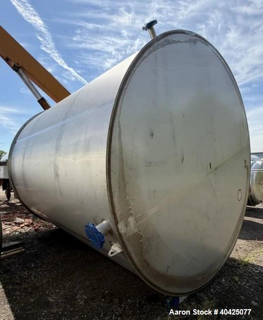 Unused Watson Metal Masters 7,500 Gallon 304 Stainless Steel Tank – 304 SS – Built 2021 – Atmospheric Storage Vessel