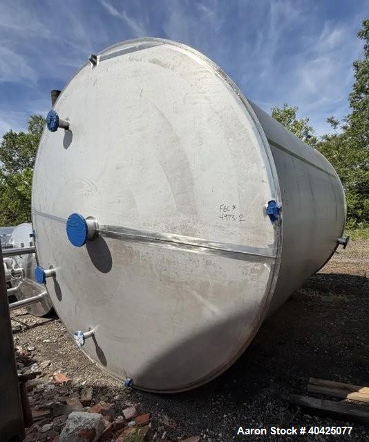 Unused Watson Metal Masters 7,500 Gallon 304 Stainless Steel Tank – 304 SS – Built 2021 – Atmospheric Storage Vessel