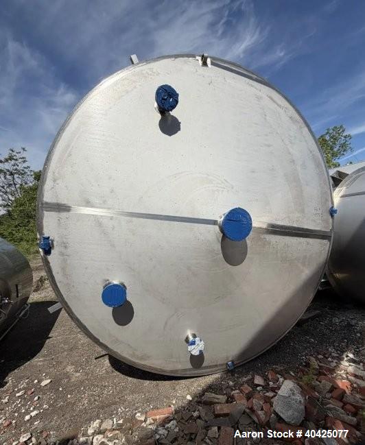 Unused Watson Metal Masters 7,500 Gallon 304 Stainless Steel Tank – 304 SS – Built 2021 – Atmospheric Storage Vessel
