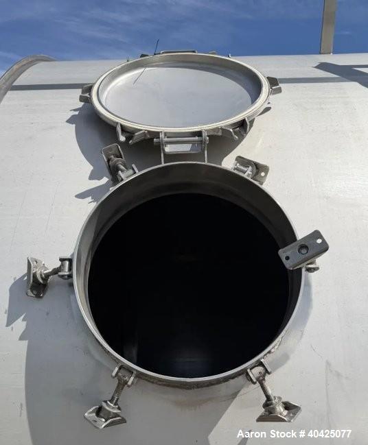 Unused Watson Metal Masters 7,500 Gallon 304 Stainless Steel Tank – 304 SS – Built 2021 – Atmospheric Storage Vessel