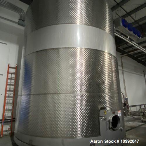 Used 26,000 Gallon Westec S/S Vertical Jacketed Storage 
Tank