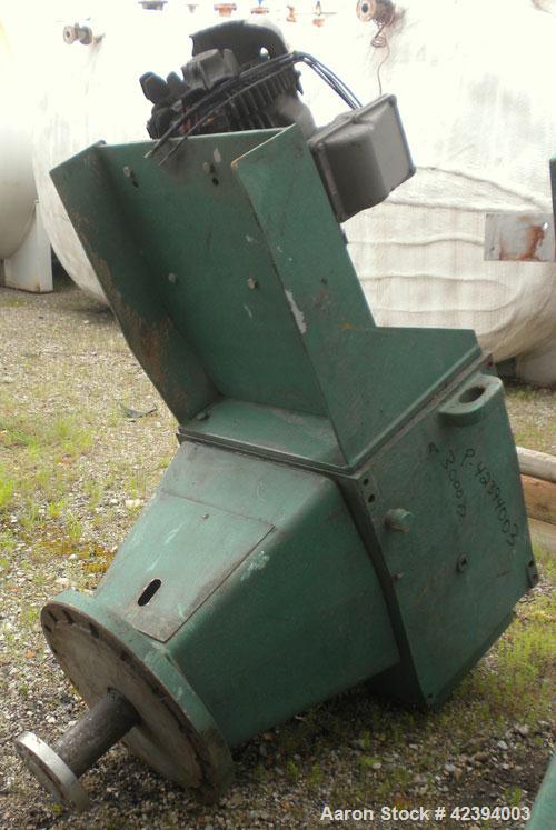 Used Wolfe Mechanical and Equipment Tank, 14,000 gallon, 304L stainless steel, vertical. Approximately 144" diameter x 192" straight side, dished top, sloped bottom. Internal rated 5 psi at 150 deg F...
