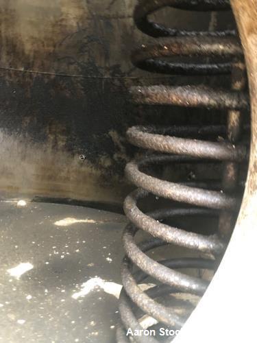 Used-Approximately 10,000 Gallon Vertical T304L Stainless Steel Tank