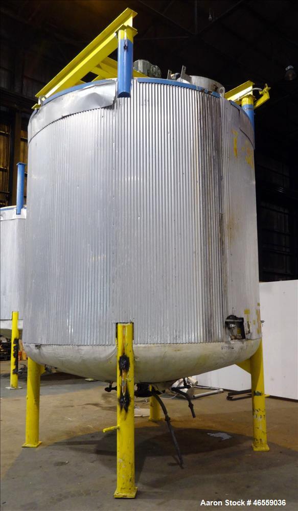 Used Zero Manufacturing Mixing Tank, Model ZS
