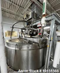 Used Stainless Steel 6,000 Gallon Process Tank – ICC Northwest Jacketed with Agitator