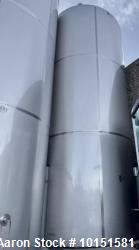 Used 15,000 Gallon (360 BBL) Stainless Steel Glycol Jacketed Tank – Skirt Mounted, 2020 Build