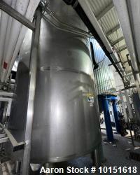 Ziemann Bauer Stainless Steel 300 BBL Pressure Fermentation Vessel
