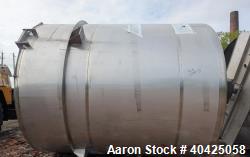 Used 6,800 Gallon ICCNW 304 SS Mix Tank – 4-Blade Agitator, Load Cells, 5 HP Drive