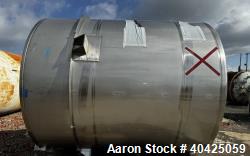 Used ICCNW 304 Stainless Steel Mixing Tank, 6,800 Gal. Single wall