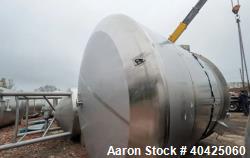 Used ICCNW 6,800 Gallon 304 SS Mix Tank – Single-Wall, 5 HP Agitator, Load Cells (TK 235)