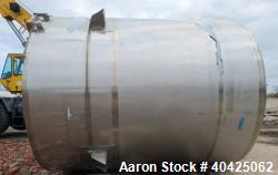 Used ICCNW 6,800 Gallon 304 SS Mixing Tank – Single-Wall, 5 HP Agitator, Load Cells (TK 215)