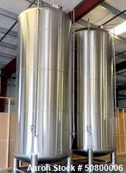 Craftmaster 6500 gallon single wall closed tanks with 22 psi operating pressure,