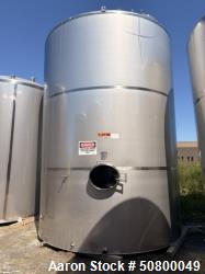 Used JBF 10,380 Gallon 304 Stainless Steel Bulk Liquid Storage Tank for Food & Beverage Processing
