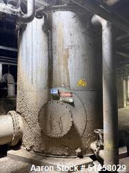 Used 10,000 Gallon Stainless Steel Tank. 316L Stainless steel. Approximately 12' diameter x 12' tall. Side manway.