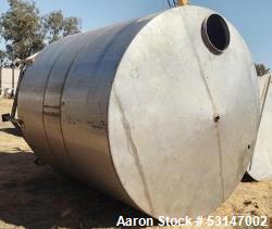 Stainless steel 5,000 Gallon Agitated Tank