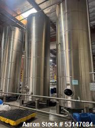 2022 26,000L Stainless Steel Storage Tank – Vertical, Sanitary, CIP Equipped