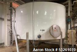 Used Approximate 6,000 gallon Stainless Steel Tank With A Worthington 7.5 HP Centrifugal Pump, V-1110. approximate 6000 gall...