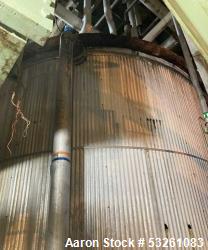 Used Approx. 7,900 Gallon 316 Stainless Steel Mixing Tank with Worthington D1011 Pump – V-4311