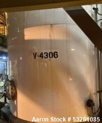 Used Approx. 7,900 Gallon 316L Stainless Steel Tank with Dual Centrifugal Pumps – V-4306