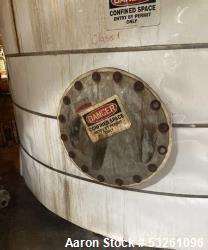 Approximate 7900 gallon Stainless Steel Mixing Tank, V-4206. With a Worthington pump model D1012. 31...