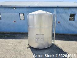 Used 5,000 Gallon Stainless Steel Tank – Food Grade Process Vessel with Manway Access