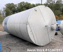 Whiting Metals Inc. approximately 13,500 gallon vertical 304 stainless steel sto