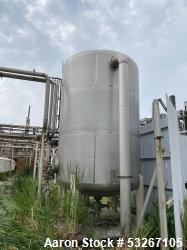 Used 8,800 Gallon Advanced Vessel Stainless Steel Vertical Tank – 10' x 15', Built 2017
